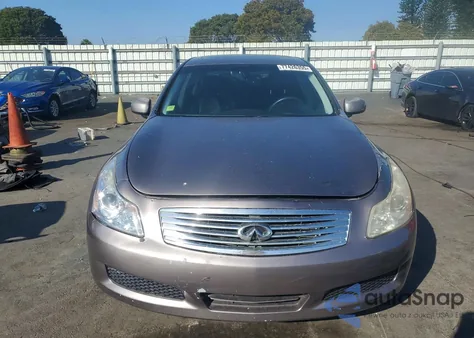 2008 Infiniti G35 z USA, uszkodzony, nr VIN JNKBV61F68M274726